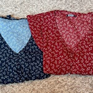 🌸 BloomChic Floral Blouse Bundle – Size 18/20 (Plus) 🌸